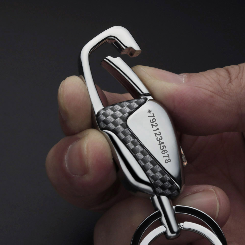 Персонализированный брелок для – обзор и цена Initial Ring Custom