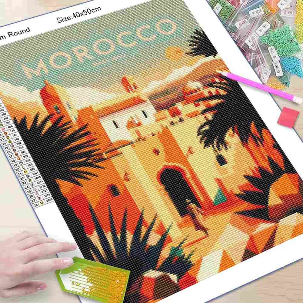 Набор для алмазной вышивки сво – обзор и цена Photo Mosaic Print